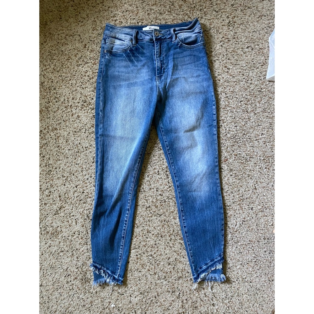 KanCan fringe jeans